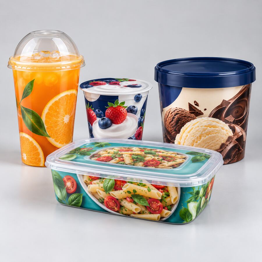 Embalagens IML para alimentos e bebidas